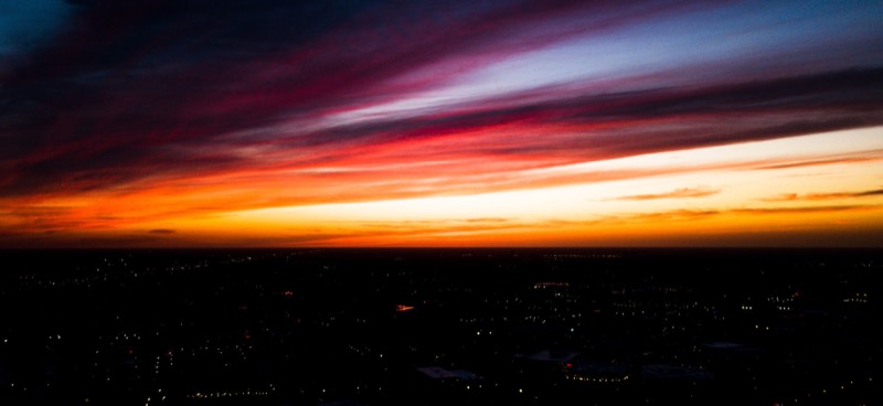 Sunset Sky Colors