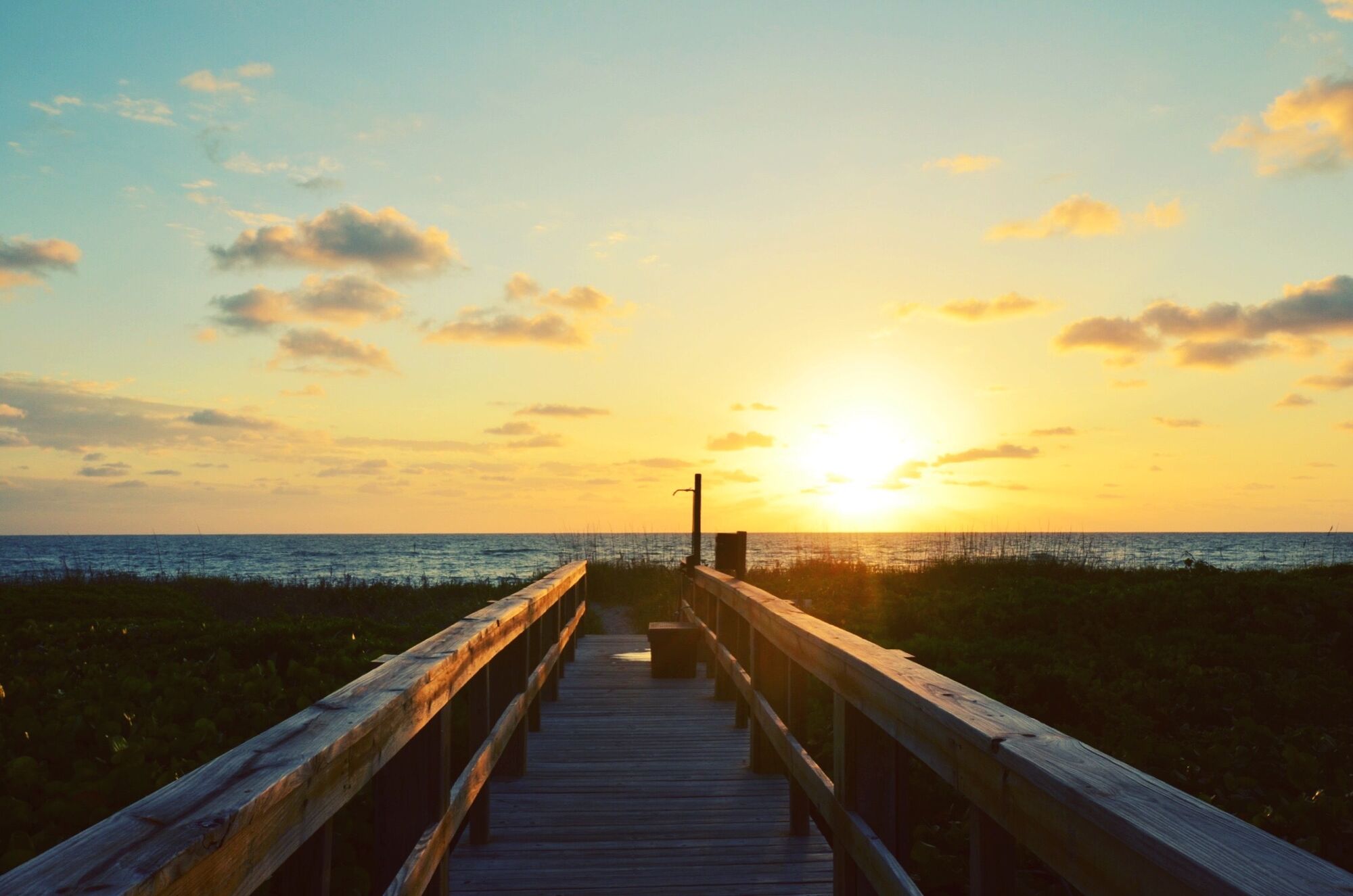 Boardwalk Golden Hour