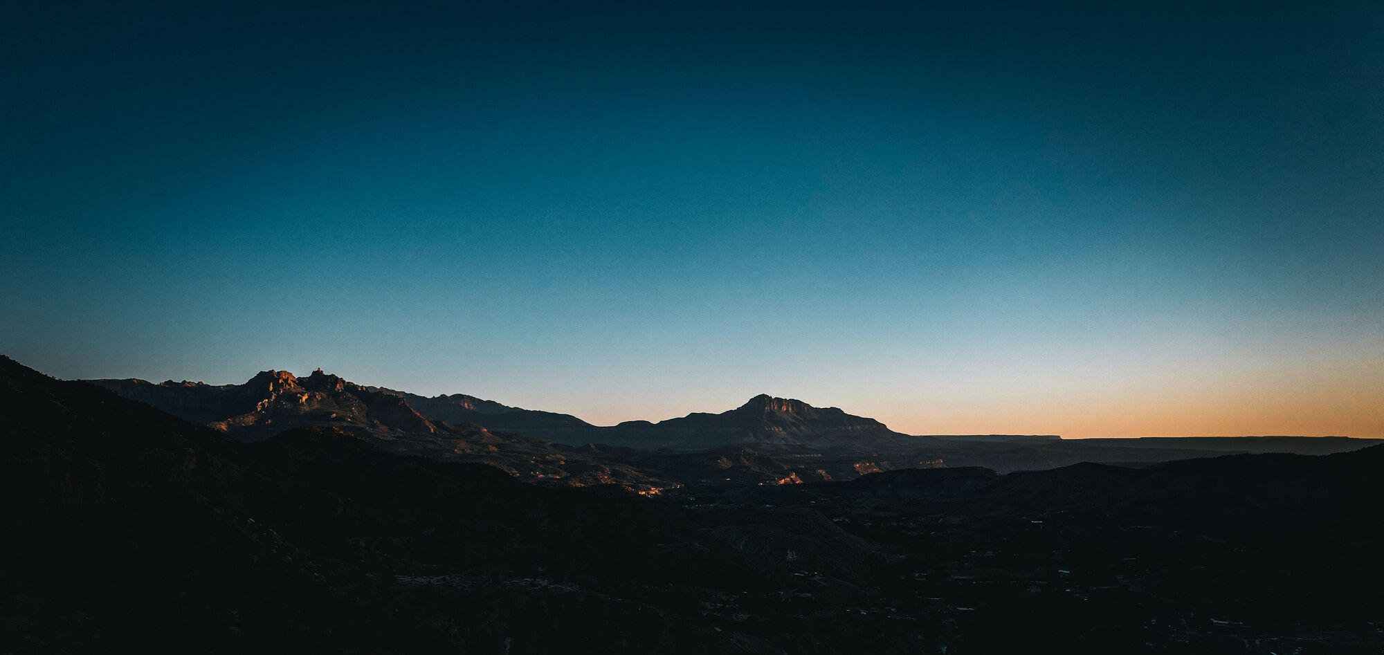 Desert Landscape View